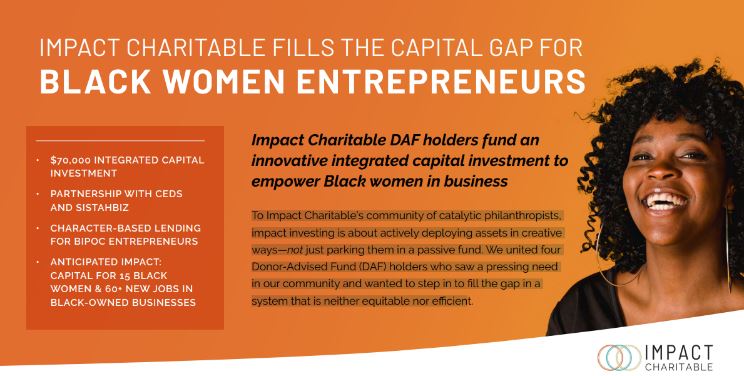 Impact Charitable Fills The Capital Gap for Black Women Entrepreneurs